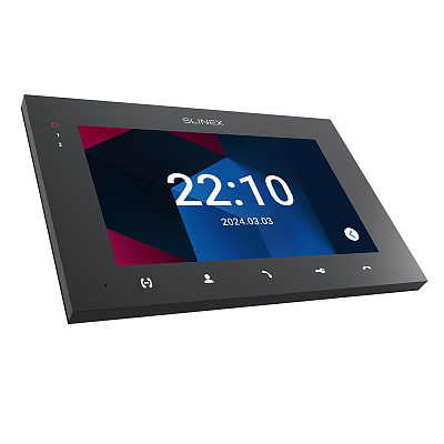 картинка Slinex SQ-07MTHD цвет черный. 7" AHD Домофон с сенсорным экраном высокого разрешения от компании Intant